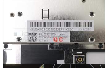 Lenovo 5CB0Y85514 COVER Upper Case ASM_SW BL FP W81X1GY