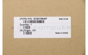 Lenovo 5CB0Y88497 COVER Upper C81YH PL_BLK NFP BLKB_US