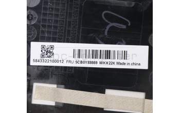 Lenovo 5CB0Y88669 COVER Upper C81YH AL_SIL FP BLKB_USI
