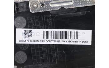 Lenovo 5CB0Y88847 COVER Upper C81YH AL_SIL FP BLKB_FRE
