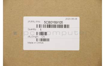 Lenovo 5CB0Y89105 COVER Upper C81YH AL_BLK FP BLKB_USI