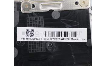 Lenovo 5CB0Y89272 COVER Upper C81YH AL_SIL FP BLKB_SLVN
