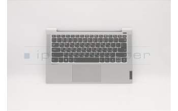 Lenovo 5CB0Y89278 C-Cover with keyboard, Hebrew, Silver, Backlight, Fingerprint