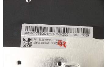 Lenovo 5CB0Y89979 COVER Upper Case ASM_GK BL FP W81X3PG