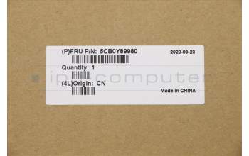 Lenovo 5CB0Y89980 COVER Upper Case ASM_HB BL FP W81X3PG