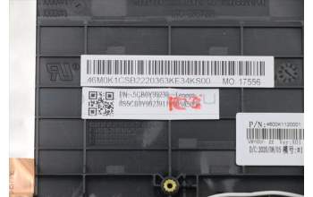 Lenovo 5CB0Y99239 COVER Upper Case ASM_BE BL FP W81X3GY