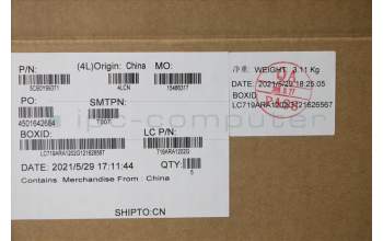 Lenovo 5CB0Y99371 COVER Upper Case ASM_CZ-SK L82C2 IGTEX