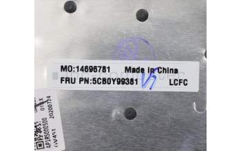 Lenovo 5CB0Y99381 COVER Upper case ASM_KO L82C2 IGIMR