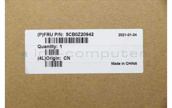 Lenovo 5CB0Z20942 C-Cover with keyboard,Slovenian,Iron Grey,Non_Backlight