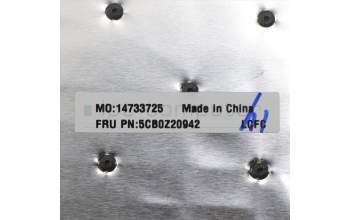 Lenovo 5CB0Z20942 C-Cover with keyboard,Slovenian,Iron Grey,Non_Backlight