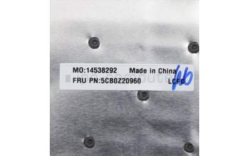 Lenovo 5CB0Z20960 COVER Upper Case ASM_LA L82C3IGIMR