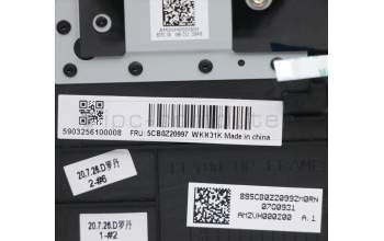 Lenovo 5CB0Z20997 COVER UpperCase ASM C81YT KB RUS