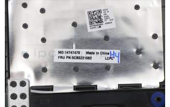 Lenovo 5CB0Z21062 C-Cover with keyboard,Bulgarian,Iron Grey,Non_Backlight