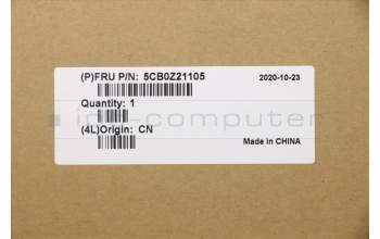 Lenovo 5CB0Z21105 COVER Upper Case ASM_BU L81Y8 NFPBL