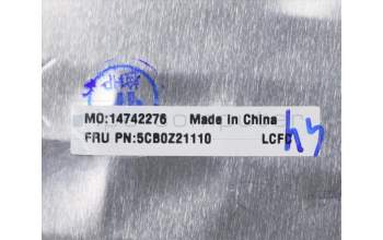 Lenovo 5CB0Z21110 COVER Upper Case ASM_UK L81Y8 NFPBL