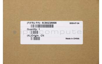 Lenovo 5CB0Z26898 C-Abdeckung mit Tastatur, Griechisch, RGB-Hintergrundbel., Ohne_Fingerabdruckscanner