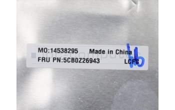 Lenovo 5CB0Z26943 COVER Upper Case ASM_US INTE L 82D4 DM