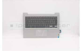 Lenovo 5CB0Z27815 C-Cover with keyboard,Switzerland,Platinum Grey