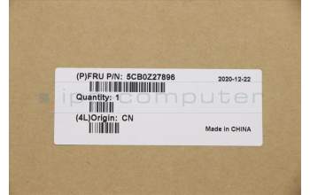Lenovo 5CB0Z27896 COVER Upper Case ASM_BE B 82B8 BL