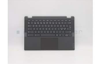 Lenovo 5CB0Z27906 C-Cover with keyboard, Nordic, Backlight, UK
