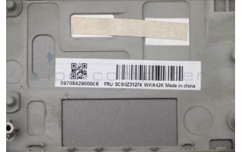 Lenovo 5CB0Z31274 C-Cover with keyboard,UK English,Backlight