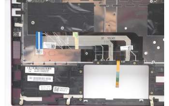 Lenovo 5CB0Z32134 C-Abdeckung mit Tastatur, Englisch (US, Euro), Orchid (Dunkelviolett), Hintergrundbeleuchtung