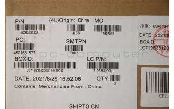 Lenovo 5CB0Z33238 COVER Upper Case ASM_BE L 82EY OB