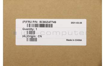 Lenovo 5CB0Z47749 COVER Upper Case ASM_FR L82GX NFPIGDIS