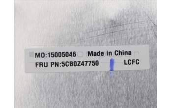 Lenovo 5CB0Z47750 COVER Upper Case ASM_GR L82GX NFPIGDIS