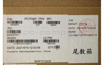 Lenovo 5CB0Z48331 COVER Upper Case ASM_BE L82GX FPIGDIS