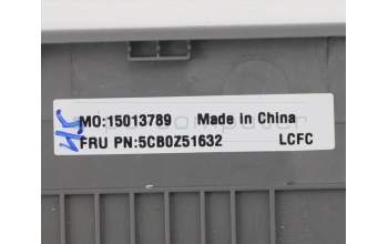 Lenovo 5CB0Z51632 COVER Upper Case ASM_GR B 82G4 PG