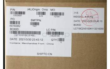 Lenovo 5CB0Z69291 COVER, D_COVER_AL_WWAN_5G BLACK_ASSY