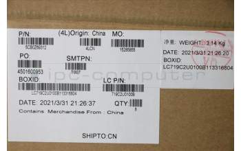 Lenovo 5CB0Z69312 COVER FRU C_COVER_ASM_MGAL_WLAN_BLK