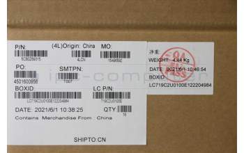 Lenovo 5CB0Z69315 COVER FRU C_COVER_ASM_MGAL_WWAN_SLV