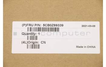 Lenovo 5CB0Z69339 COVER Rear Cover WWAN NEC Black