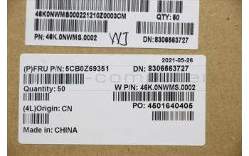 Lenovo 5CB0Z69351 COVER FRU COVER Hinge Cap L+R L14W GEN2