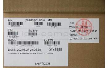 Lenovo 5CB0Z69362 COVER FR HT4B5_C_COVER_WS_FPSUB_ASSY GY