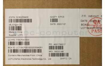Lenovo 5CB0Z69400 COVER, D COVER N20E DUMMY SIM SUB ASSY