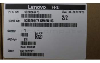 Lenovo 5CB0Z69476 COVER C_COVER_ASM_MGAL_WWAN_N_LAN_BLK