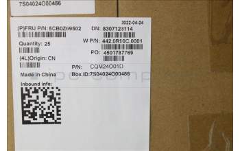 Lenovo 5CB0Z69502 COVER FRU COVER Strip Cover 13w YOGA