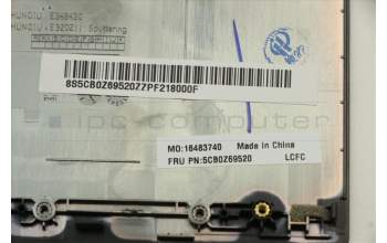 Lenovo 5CB0Z69520 COVER FRU C_COVER_W/O FPR_SSD_ASSY_NL