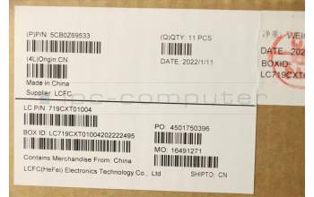 Lenovo 5CB0Z69533 COVER FRU COVER T14G2_C_COVER NE