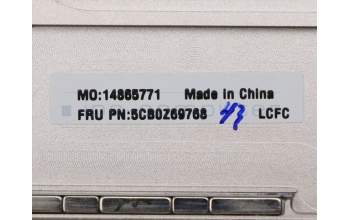 Lenovo 5CB0Z69768 COVER Upper Case ASM_USA ENGL 82BGMC