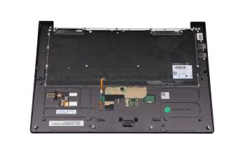 5CB0Z69779 original Lenovo keyboard incl. topcase DE (german) black/black with backlight
