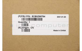 Lenovo 5CB0Z69784 COVER Upper Case ASM_SLV L 82BGSDB