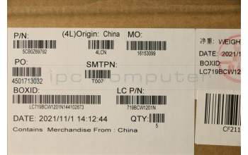 Lenovo 5CB0Z69792 COVER Upper Case ASM_ENG L 82BGSDB