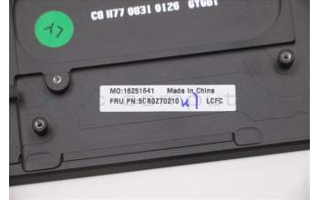 Lenovo 5CB0Z70210 COVER Upper Case ASM_UKR L 82BGSDB