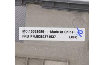 Lenovo 5CB0Z71937 C-Abdeckung mit Tastatur, Tschechisch/Slowakisch, Hintergrundbeleuchtung