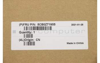 Lenovo 5CB0Z71955 COVER UpperCaseASM B 82BC BL WH RUS