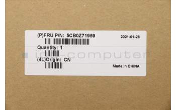 Lenovo 5CB0Z71959 COVER UpperCaseASM B 82BC BL WH SWS